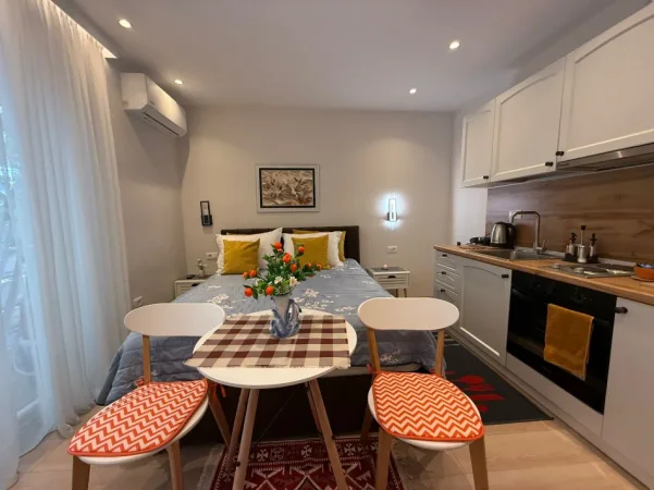 Tirane, jepet me qera garsonier 1+1 Kati 4, 33 m² 500 € (Rruga Myslym Shyri)