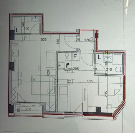 Tirane, shitet apartament 1+1 Kati 4, 74 m² 176.500 € (SIRI KODRA)