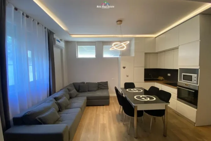 Tirane, jepet me qera apartament 1+1 Kati 0, 56 m² 550 € (Rruga Hamdi Garunja)