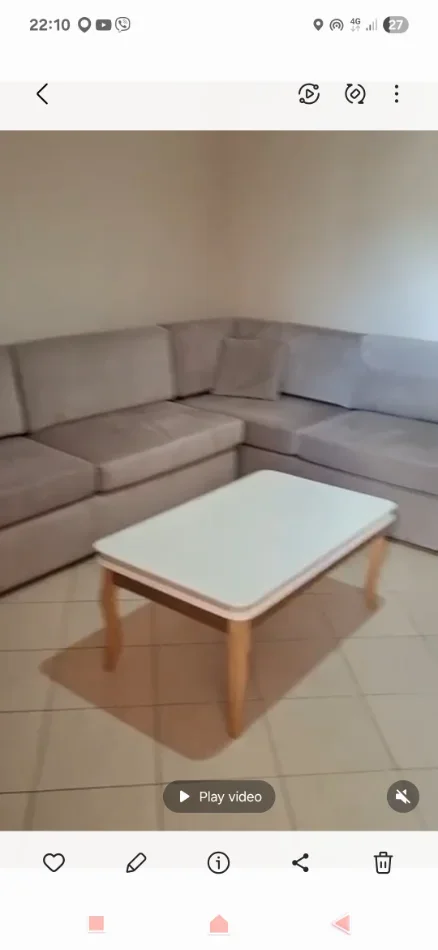 Tirane, jepet me qera shtepi 1+1 Kati 3, 65 m² 400 € (Rruga Stavri Themeli)