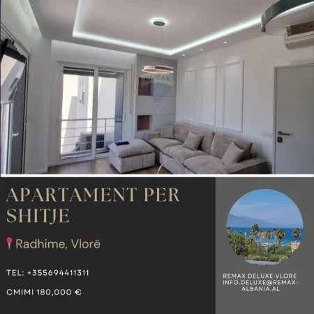 Vlore - Lungomare, shitet apartament 1+1 , 65 m² 180.000 € (Radhime, Vlore)