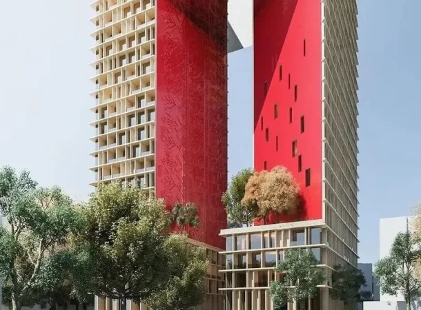 Tirane, shitet apartament 1+1+Aneks+Ballkon Kati 13, 83 m² 215.500 € (Parku Olimpik)
