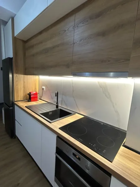 Tirane, jepet me qera apartament 1+1 Kati 2, 50 m² 380 € (Ali Demi)
