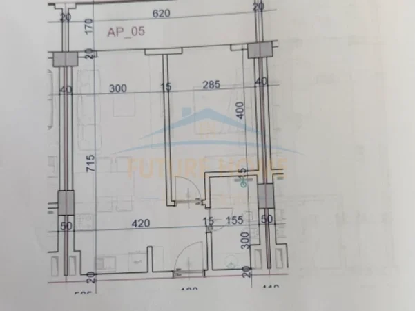 Durres, shitet apartament 1+1+Ballkon Kati 3, 68 m² 85.375 € (Golem)