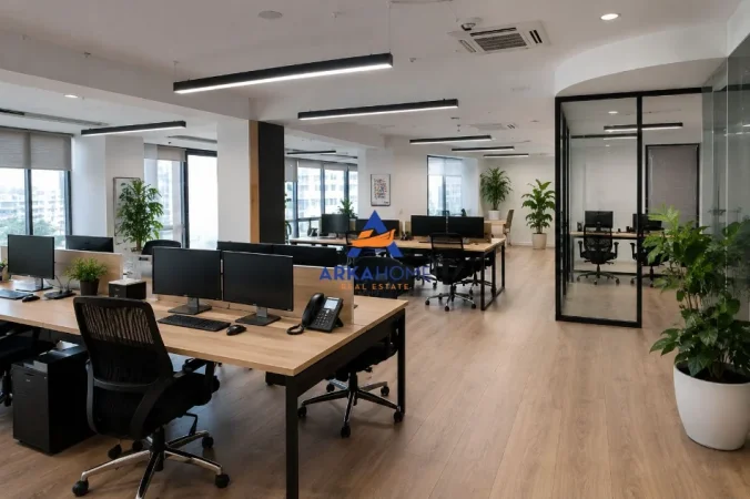 Tirane, jepet me qera ambjent biznesi Kati 12, 170 m² 2.800 € 