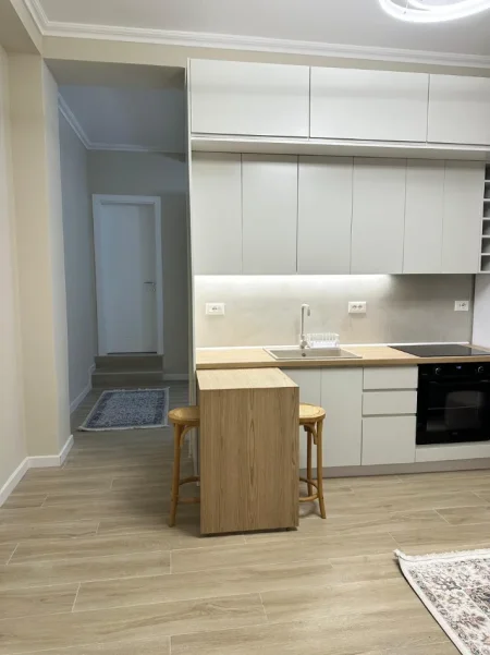 Tirane, jepet me qera apartament 1+1+Ballkon Kati 1, 65 m² 450 € (OXHAKU)