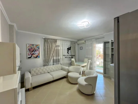 Tirane, jepet me qera apartament 1+1+Ballkon Kati 3, 75 m² 600 € (21 DHJETORI)
