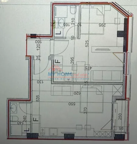 Tirane, shitet garsonier 1+1+Ballkon Kati 4, 75 m² 167.400 € (Bulevardi i Ri)