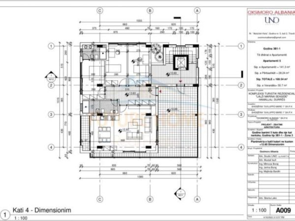 Durres, shitet apartament Kati 4, 225 m² 335.500 Euro (Porto Lalzi)