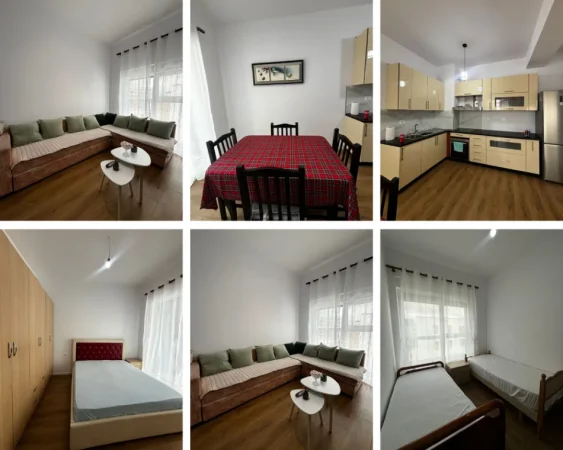 Tirane, jepet me qera apartament 2+1+Ballkon Kati 7, 111 m² 500 € (Ali Demi, Rezidenca Kadiu)
