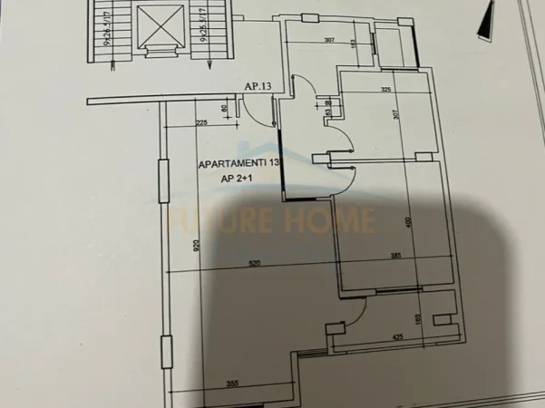 Tirane, shitet apartament 2+1+Ballkon Kati 4, 93 m² 148.000 € (Yzberisht)