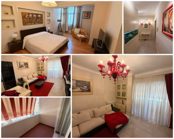 Tirane, jepet me qera apartament 2+1+Ballkon Kati 2, 110 m² 1.000 € (Komuna e Parisit)