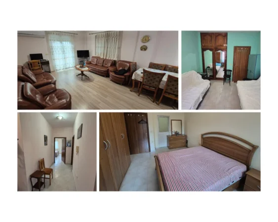 Tirane, jepet me qera apartament 2+1+Ballkon Kati 2, 104 m² 600 € (Komuna e Parisit)