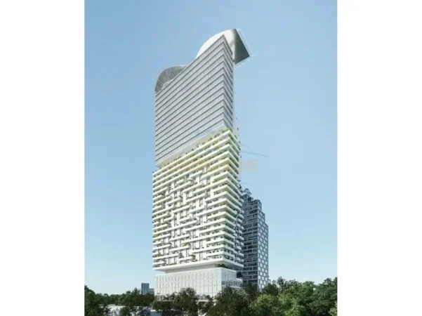 Tirane, shitet apartament 1+1 Kati 11, 106 m² 203.000 € (The 44 Tower, Rruga, Dritan Hoxha)