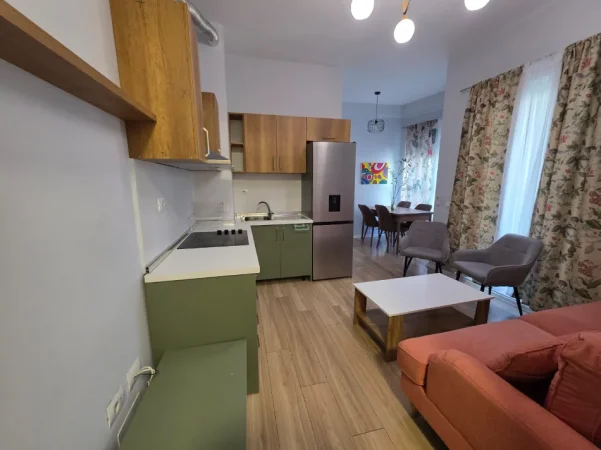 Tirane, jepet me qera apartament 1+1+Aneks+Ballkon , 55 m² 450 € (rruga ali demi)