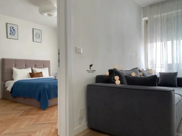 Tirane, jepet me qera apartament 1+1 Kati 4, 70 m² 650 € (MYSLYM SHYRI)