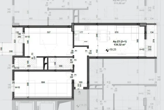Tirane, shitet apartament 2+1+Ballkon Kati 5, 139 m² 188.000 € (Mei's Garden Residence)