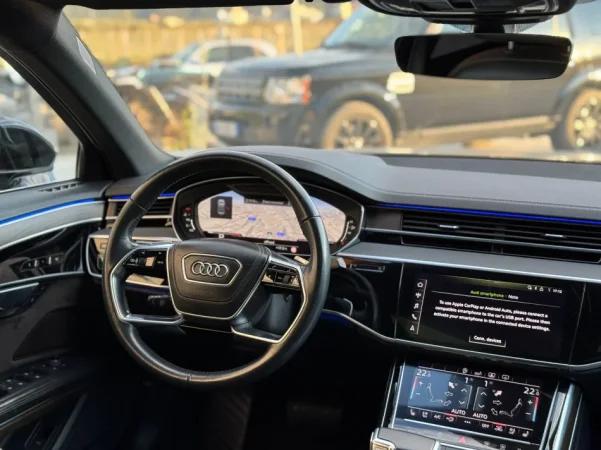Tirane, shitet makine Audi A8 L Nafte, e zeze automatik Kondicioner 134.000 km 48.001 €