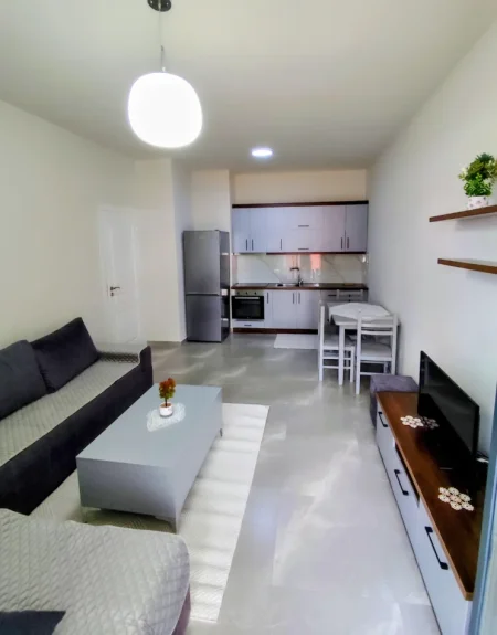 Tirane, jepet me qera apartament 1+1 Kati 2, 77 m² 490 € (KOMPLEKSI ASL)