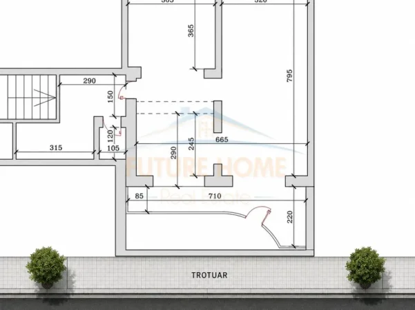 Tirane, jepet me qera ambjent biznesi Kati 0, 80 m² 1.500 € (RRUGA HOXHA TAHSIM)