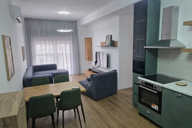 Tirane, jepet me qera apartament 2+1 Kati 8, 75 m² 500 € (ALI DEMI)