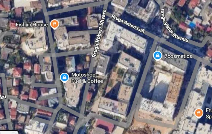 Tirane, jepet me qera apartament 1+1 Kati 3, 65 m² 550 € (Komuna e Parisit)