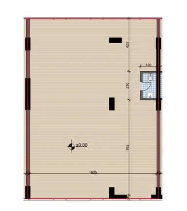 Tirane, jepet me qera ambjent biznesi Kati 0, 166 m² 2.500 € (qtu , kompleksi univers city)