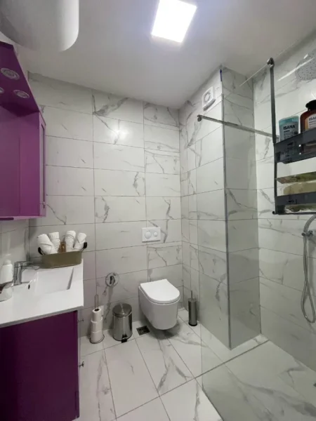 Tirane, jepet me qera apartament 1+1 Kati 5, 85 m² 750 € (QENDER — Rruga Mine Peza)