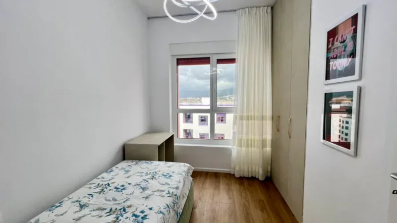 Me Qera: 2+1📍Ali Dem (Rezidenca Kadiu) - Akull i Ri⚜️ - 50,000 Leke/Muaj - S.75m² - Kt.8 || I Sapo Investuar & I Pabanuar me Pare🔥