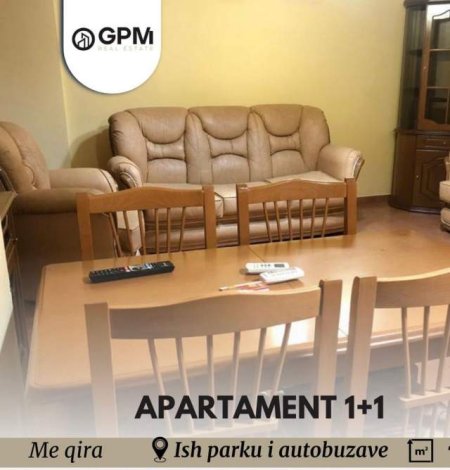 Tirane, jepet me qera apartament 1+1 Kati 6, 75 m² 500 Euro tek Ish Parku i Autobuzave