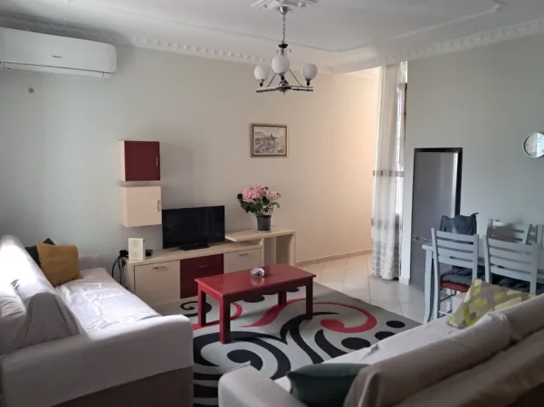 Tirane, jepet me qera Apartament 2+1 Kati 8, Mobiluar, 70 m2, Çmimi 60.000 Lekë të Reja,Pranë Bulevardit Zogu Parë, Tiranë