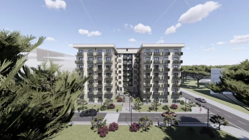 Golem, shitet apartament 1+1+Aneks+Ballkon , 59 m² 73.750 € (golem)