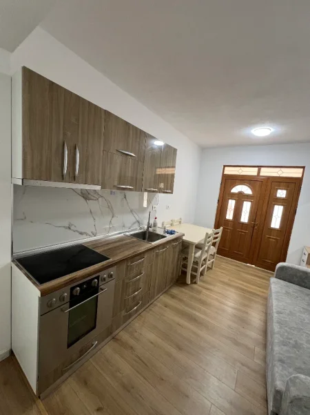 Tirane, jepet me qera apartament 1+1 Kati 1, 45 m² 300 € (Erdison gjergjo)