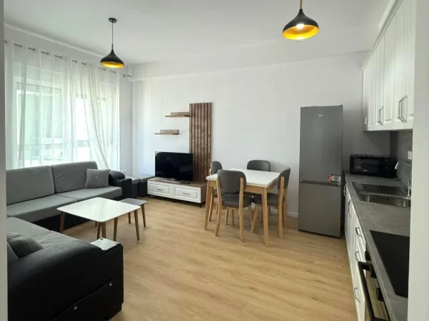 Tirane, jepet me qera apartament 1+1+Ballkon Kati 7, 65 m² 450 € 