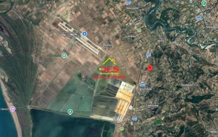 Vlore, shitet toke , 7.000 m² 250.000 € (Mifol-Panaja)