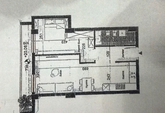 Tirane, shitet apartament 1+1+Ballkon Kati 5, 73 m² 304.080 € (Unico) ‼️‼️‼️ SUPER ÇMIM ‼️‼️‼️ 🏡