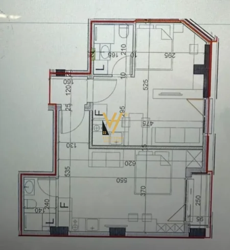 Tirane, shitet apartament 2+1+Ballkon Kati 4, 74 m² 167.500 € (DON BOSKO)