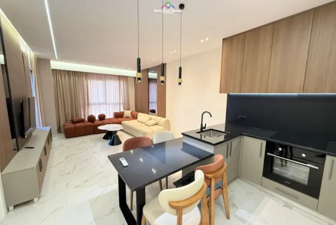 Tirane, jepet me qera apartament 1+1+Ballkon Kati 2, 72 m² 680 € (Kompleksi Aura)