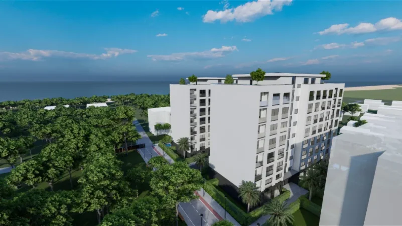 Durres, shitet apartament 2+1+Ballkon Kati 3, 96 m² 130.000 € (Golem, Durres)