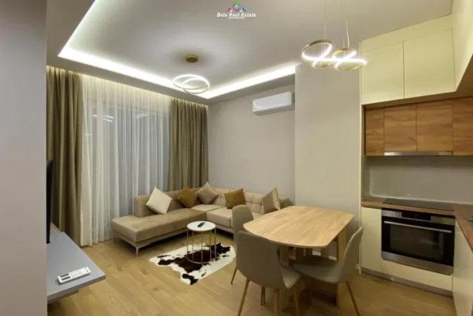 Tirane, jepet me qera apartament 1+1+Ballkon Kati 6, 60 m² 630 € (Kompleksi Siri 2)