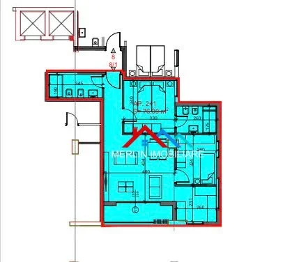 Tirane, shitet apartament 2+1+Ballkon Kati 4, 91 m² 136.000 € (RRUGA ZHEGU,ALI DEMI)