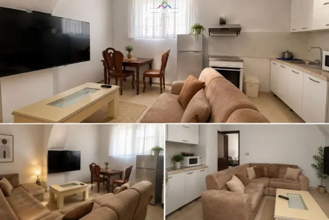 Tirane, jepet me qera Vile 1+1+Ballkon Kati 1, 60 m² 420 € (siri kodra)