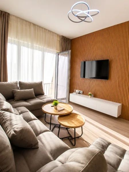 Tirane, jepet me qera apartament 2+1+Ballkon Kati 4, 80 m² 900 € (Ring Center, Zogu i Zi, Tirane)