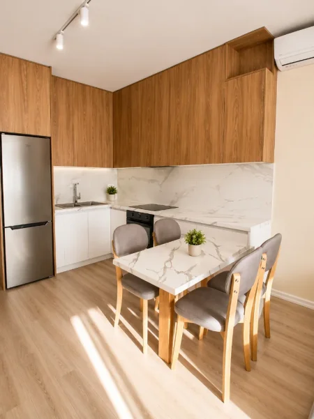 Tirane, jepet me qera apartament 2+1+Ballkon Kati 4, 80 m² 900 € (Ring Center, Zogu i Zi, Tirane)