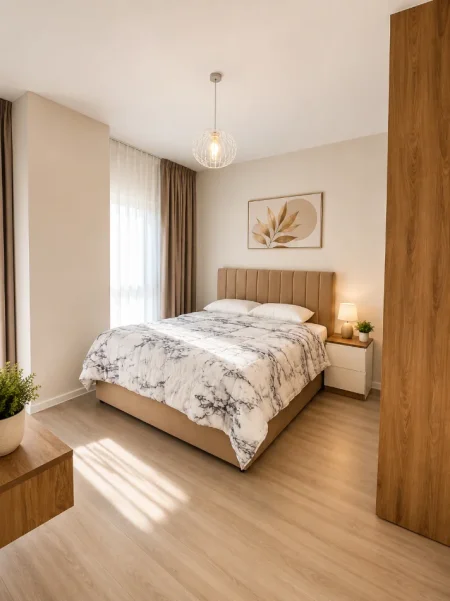 Tirane, jepet me qera apartament 2+1+Ballkon Kati 4, 80 m² 900 € (Ring Center, Zogu i Zi, Tirane)