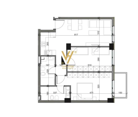 Tirane, shitet apartament 2+1+Ballkon Kati 4, 100 m² 130.000 € (PASKUQAN)