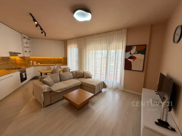 Tirane, jepet me qera apartament 1+1 Kati 5, 70 m² 700 € (mine peza)