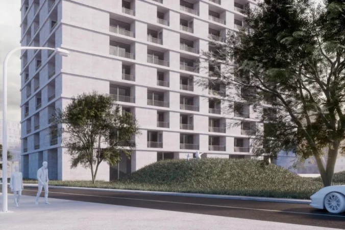 Tirane, shitet apartament 1+1 Kati 3, 75 m² 80.000 € (Astir)