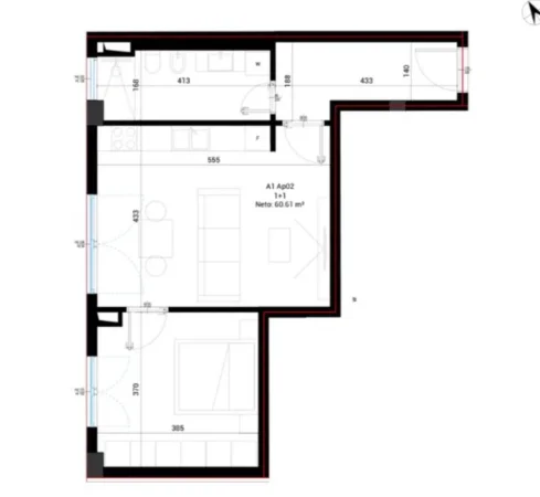 Vlore, shitet apartament 1+1+Aneks+Ballkon Kati 0, 72 m² 190.000 € (vlore)