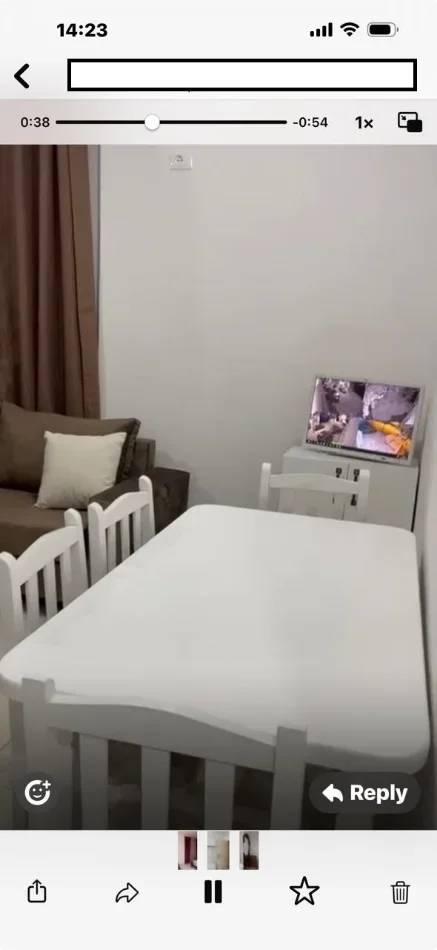 jepet me qera shtepi 1+1+Ballkon Kati 1, 65 m² 350 € (ne rrugen Njazi Meka Tirane)
